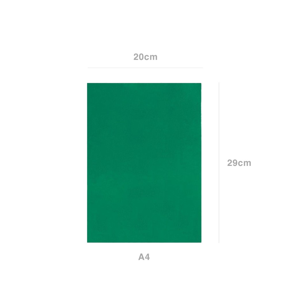 Folha Esponja Eva Verde Claro A4 20X29cm