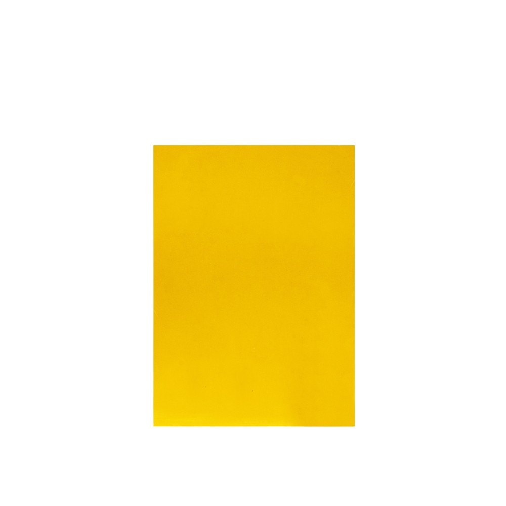Folha Esponja Eva Amarelo Ouro A4 20X29cm