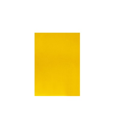 Folha Esponja Eva Amarelo Ouro A4 20X29cm