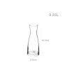 Decanter Ypsilon 250ml 6.8X16.5cm