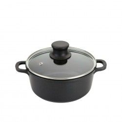 Caarola Antiaderente Troia Tampa Vidro 24cm