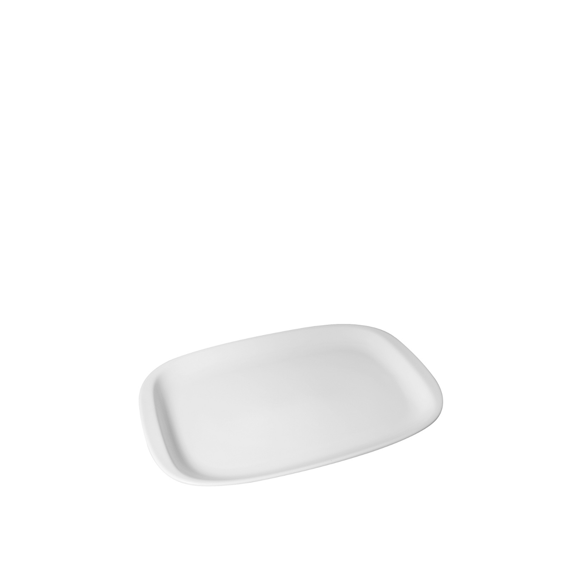 Travessa Porcelana Retangular Branca 261/33cm