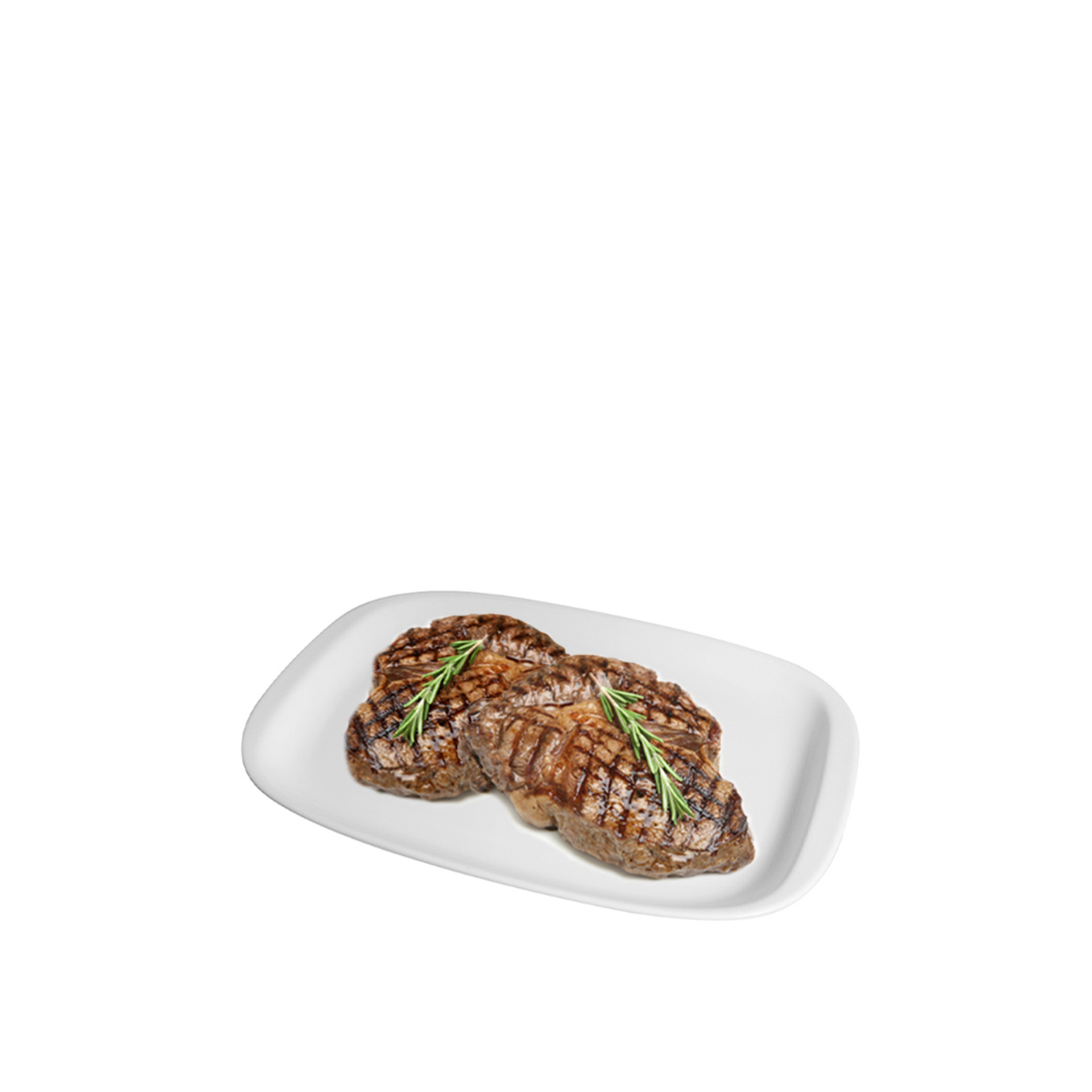 Travessa Porcelana Retangular Branca 261/33cm