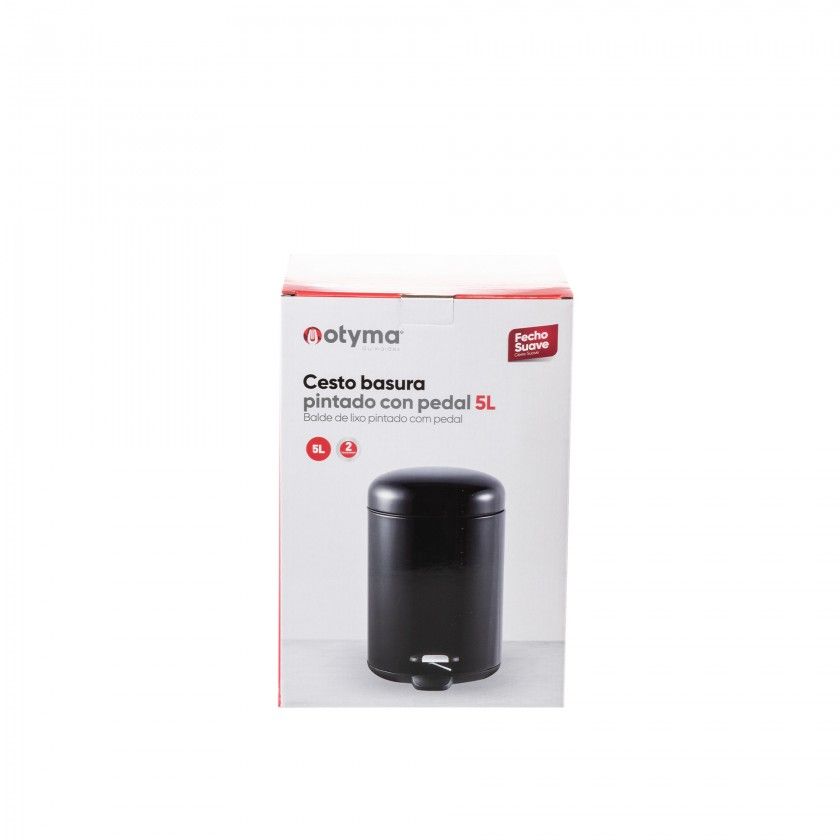 Balde Lixo com Pedal Vintage 5l Balde Lixo com Pedal Vintage 5l
