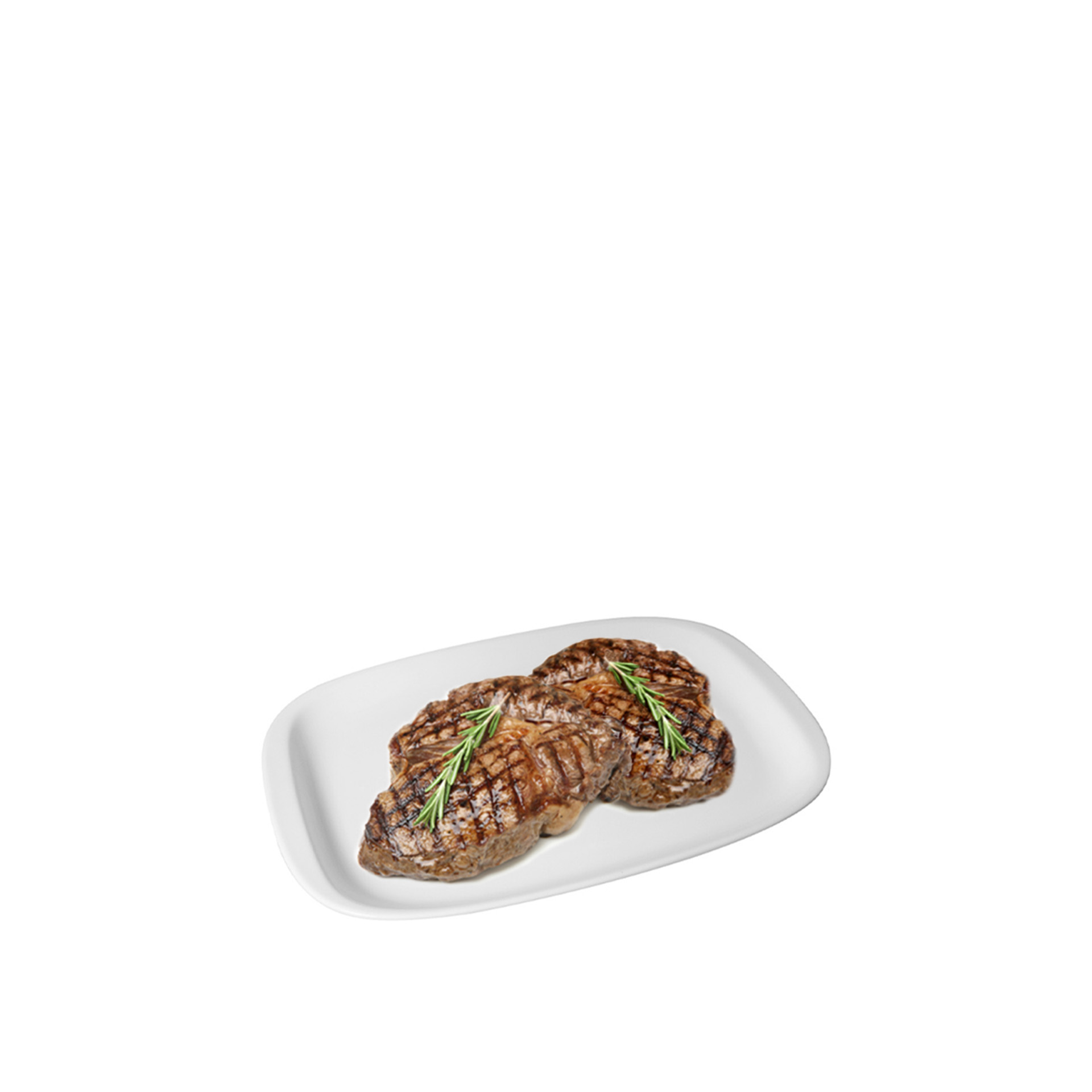 Travessa Porcelana Retangular Cantina 33cm