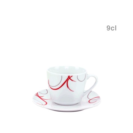Chávena Café com Pires 9cl Pack 6 - Image product