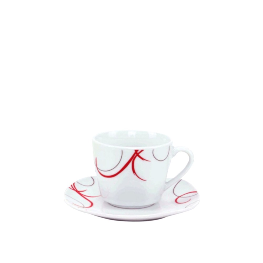 Chávena Café com Pires 9cl Pack 6