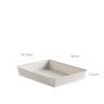 Organizador Bohol Branco A4 26.5X35X5.5cm Organizador Bohol Branco A4 26.5X35X5.5cm