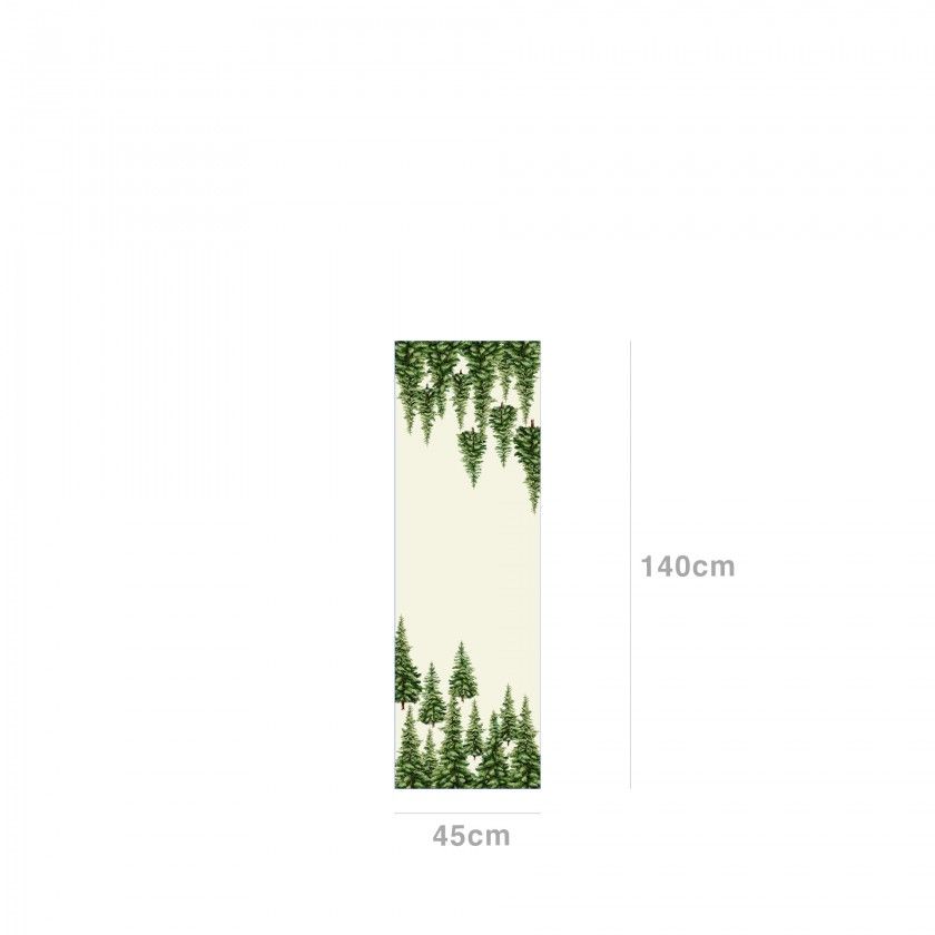 Runner Natal Desenho 9 45X140cm Runner Natal Desenho 9 45X140cm