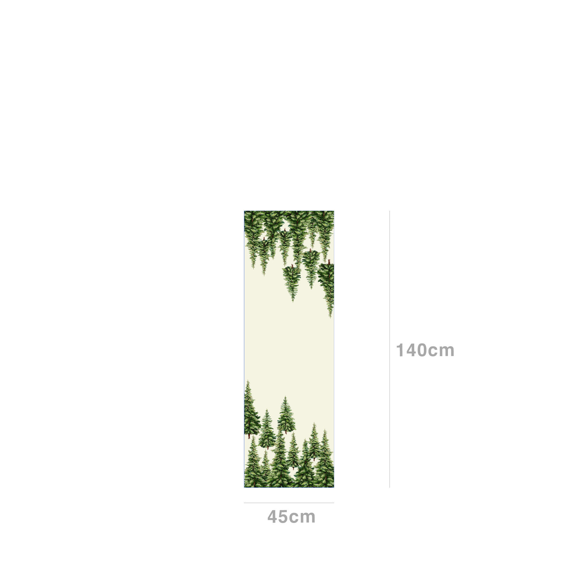 Runner Natal Desenho 9 45X140cm