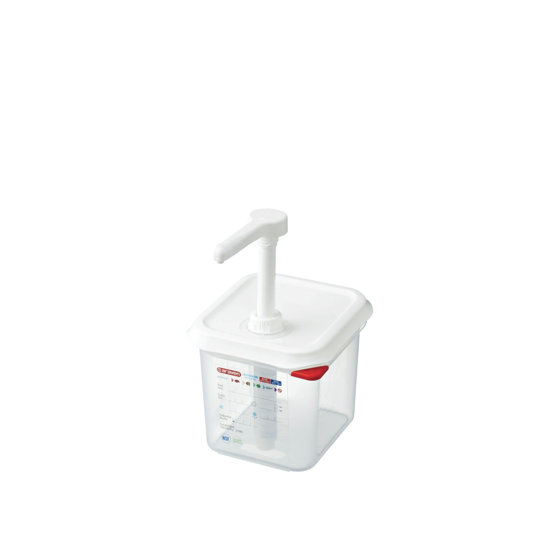 Dispensador Molhos 2600ml 17.6X16.2X19cm
