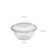 Saladeira Take Away 750ml 16.8X16.8X7.3cm Pack 52 Saladeira Take Away 750ml 16.8X16.8X7.3cm Pack 52