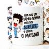 Caneca Profissões "O Auxiliar" 360ml Caneca Profissões "O Auxiliar" 360ml
