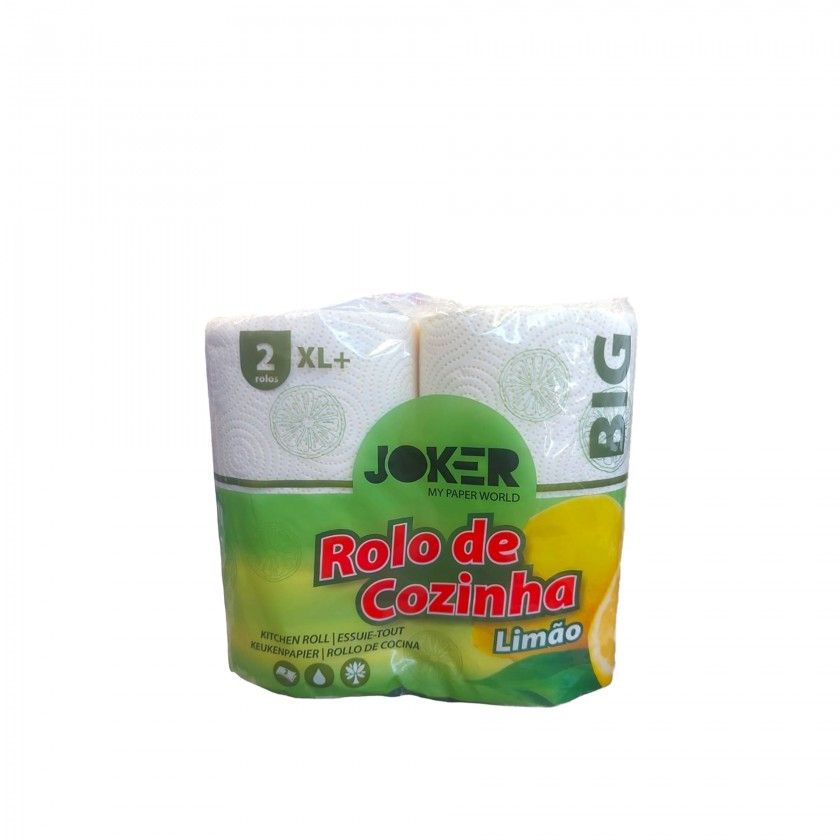 Rolo Papel Cozinha Limo XL Pack 2