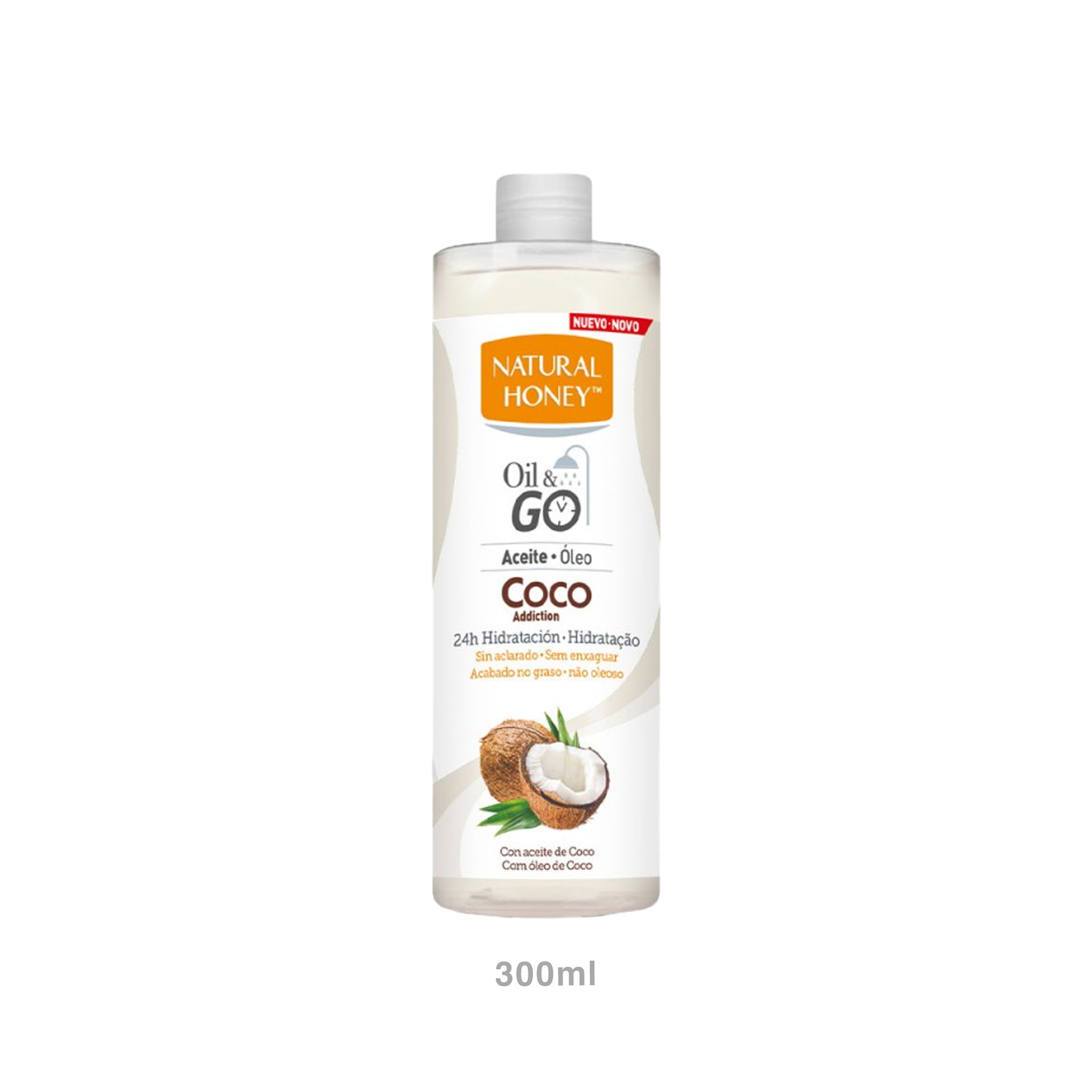 Óleo Corporal Natural Honey Coco 300ml