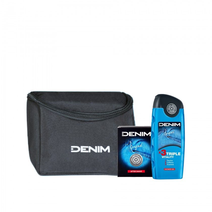 Kit Denim Original com After Shave 100ml + Desodorizante Spray 150ml
