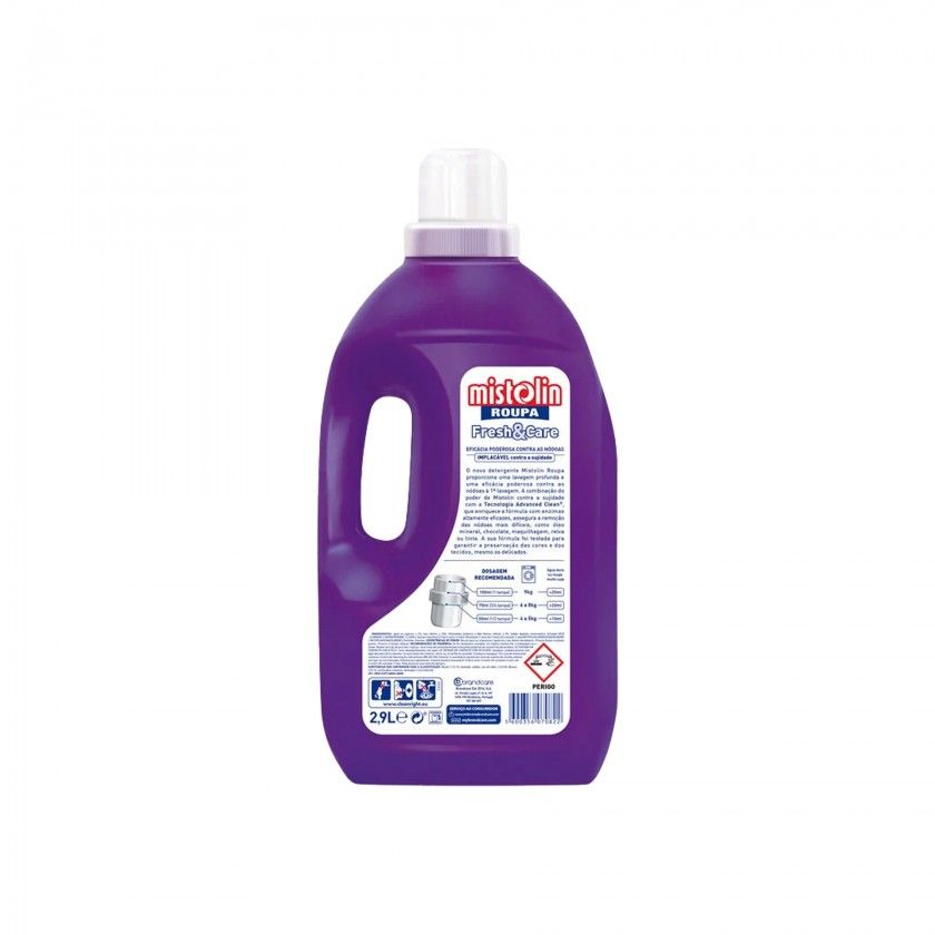 Detergente Roupa Mistolin Clean&Care 58 Doses Detergente Roupa Mistolin Clean&Care 58 Doses