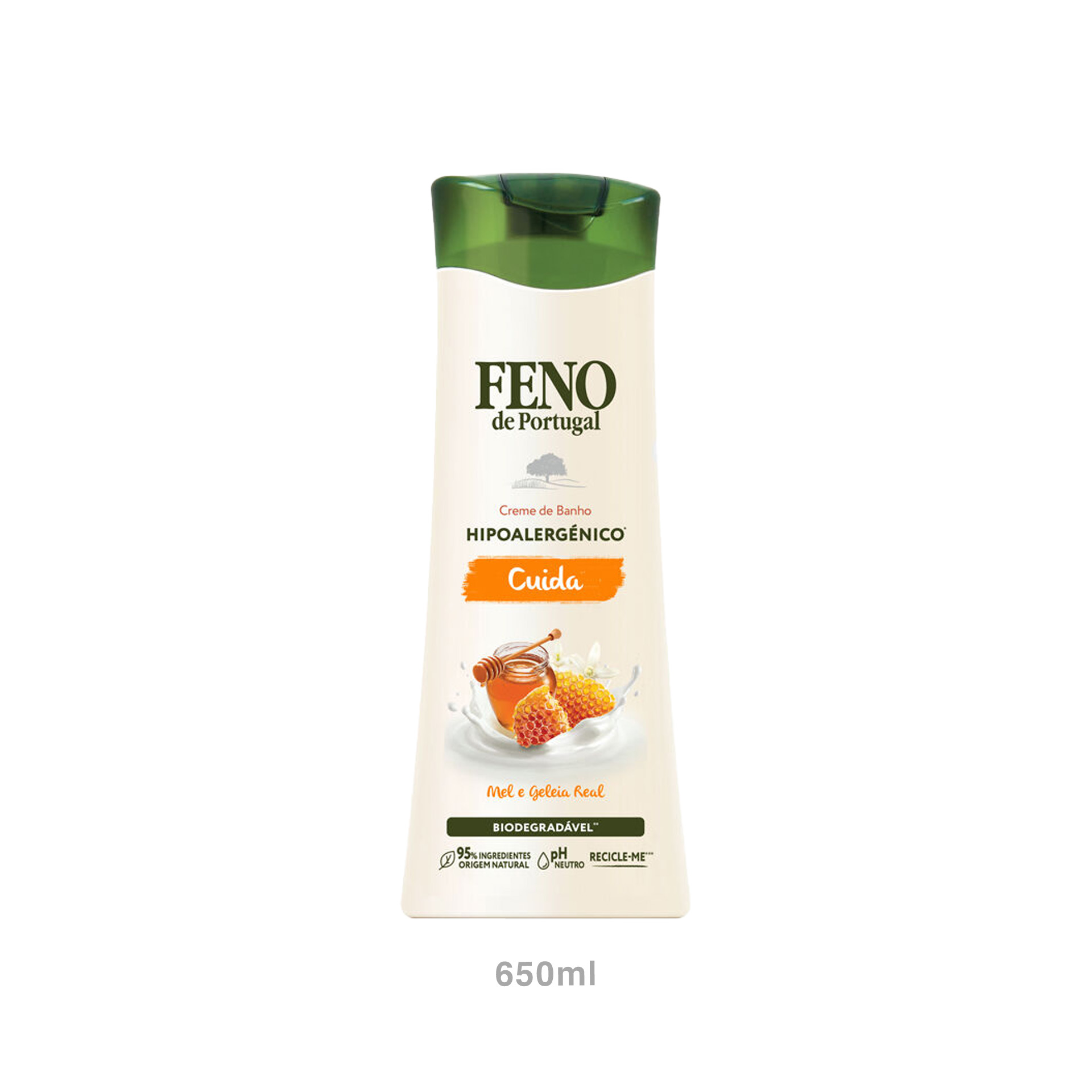 Gel Banho Feno Mel & Geleia Real 650ml