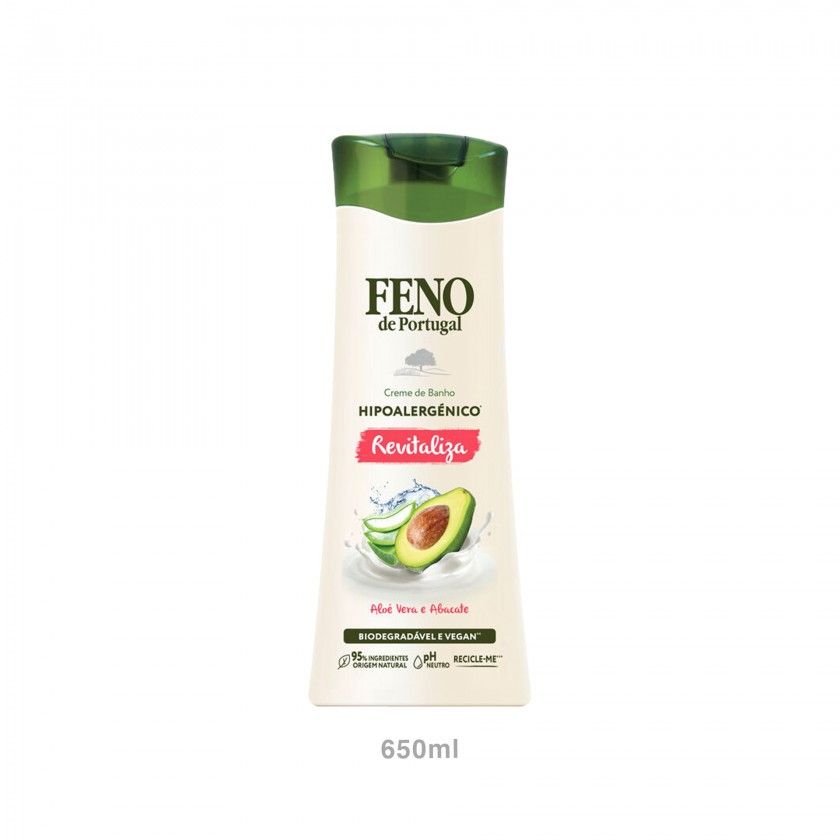 Gel Banho Feno Aloe Vera / Abacate 650ml Gel Banho Feno Aloe Vera / Abacate 650ml