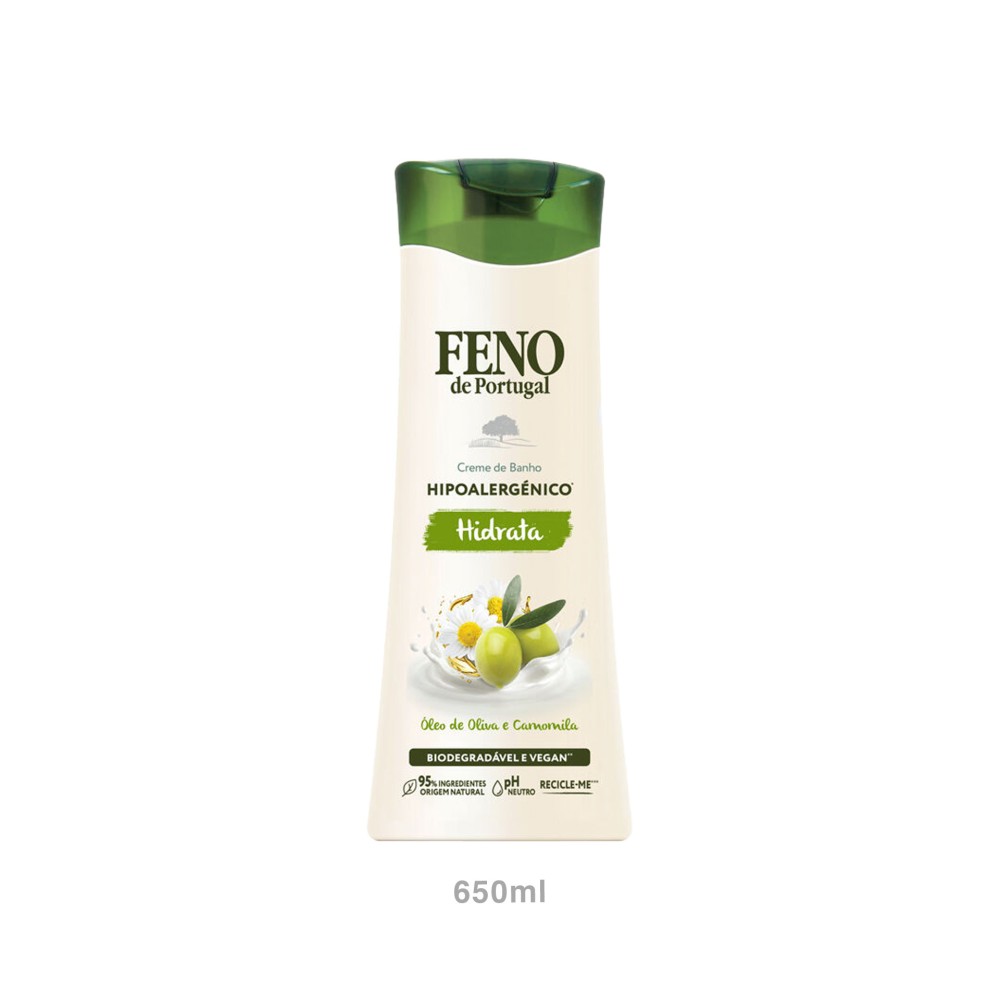 Gel Banho Feno Olive & Camomila 650ml