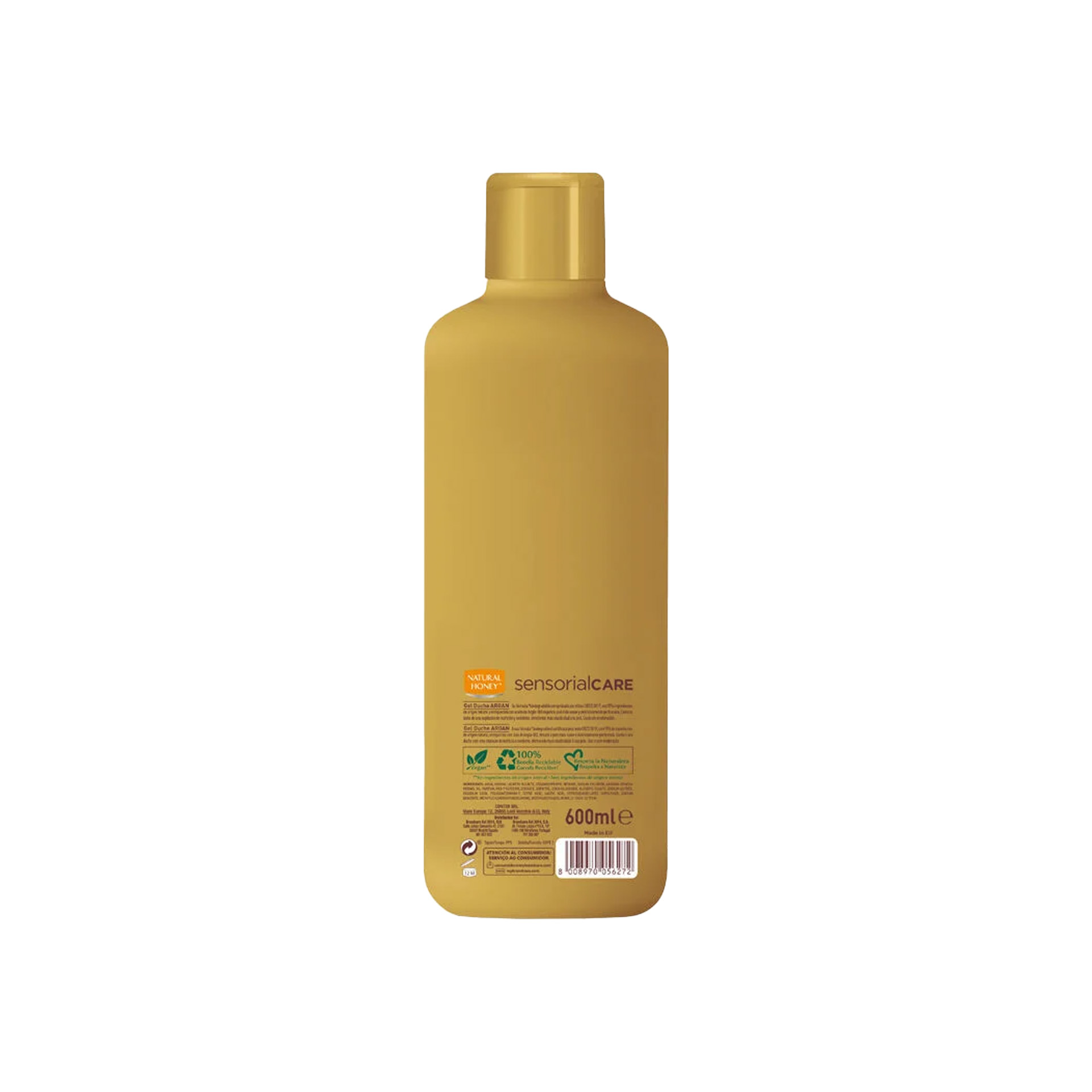 Gel Banho Natural Honey Argan 600ml