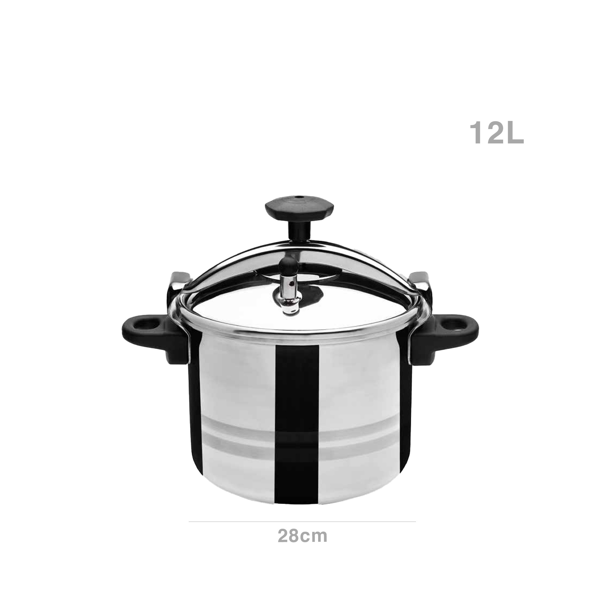 Panela Pressão Evinox Classic 12l 28cm