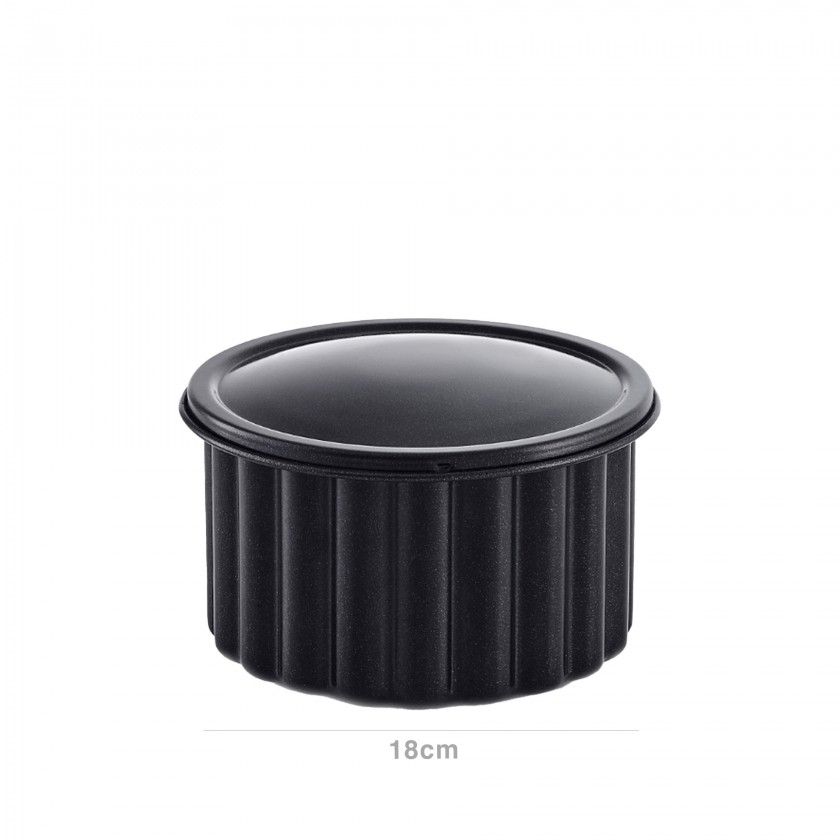 Forma Pudim Alumínio Antiaderente 18cm Forma Pudim Alumínio Antiaderente 18cm