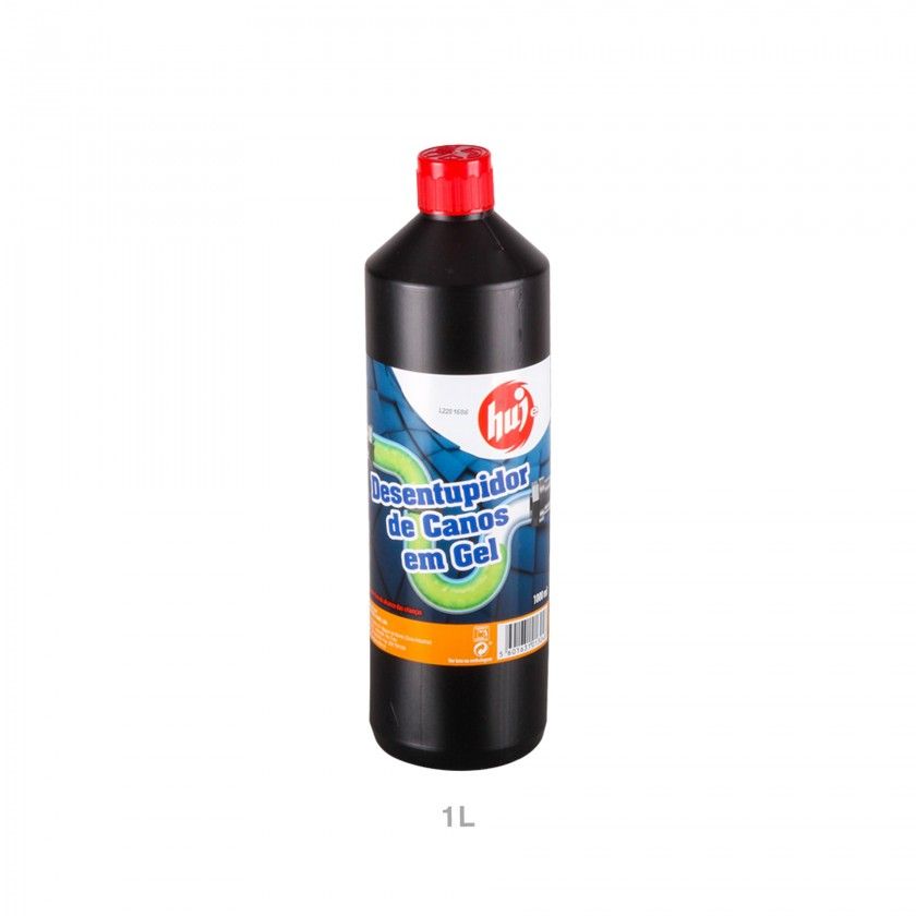 Desentupidor Canos Gel Huje 1L Desentupidor Canos Gel Huje 1L