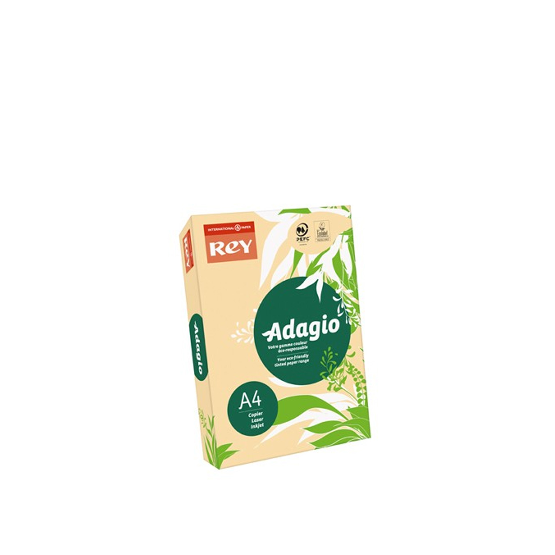 Papel Fotocópia Adagio Suave Salmão A4