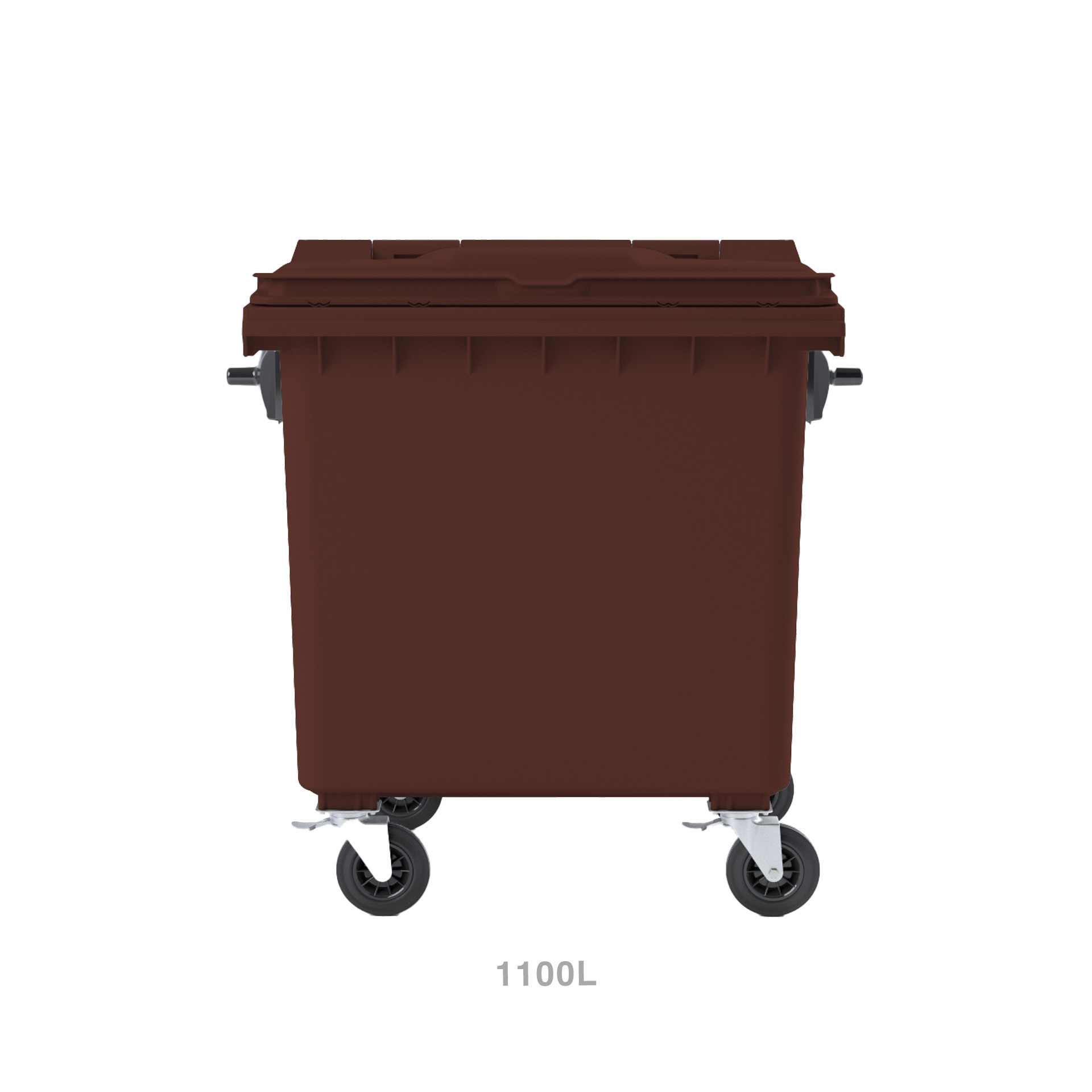 Contentor Carga Traseira 4 Rodas 1100l