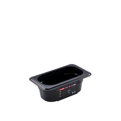 Caixa Abs GN 1/9 NSF Preto 0.6l 17.6X10.8X6.5cm - Image product