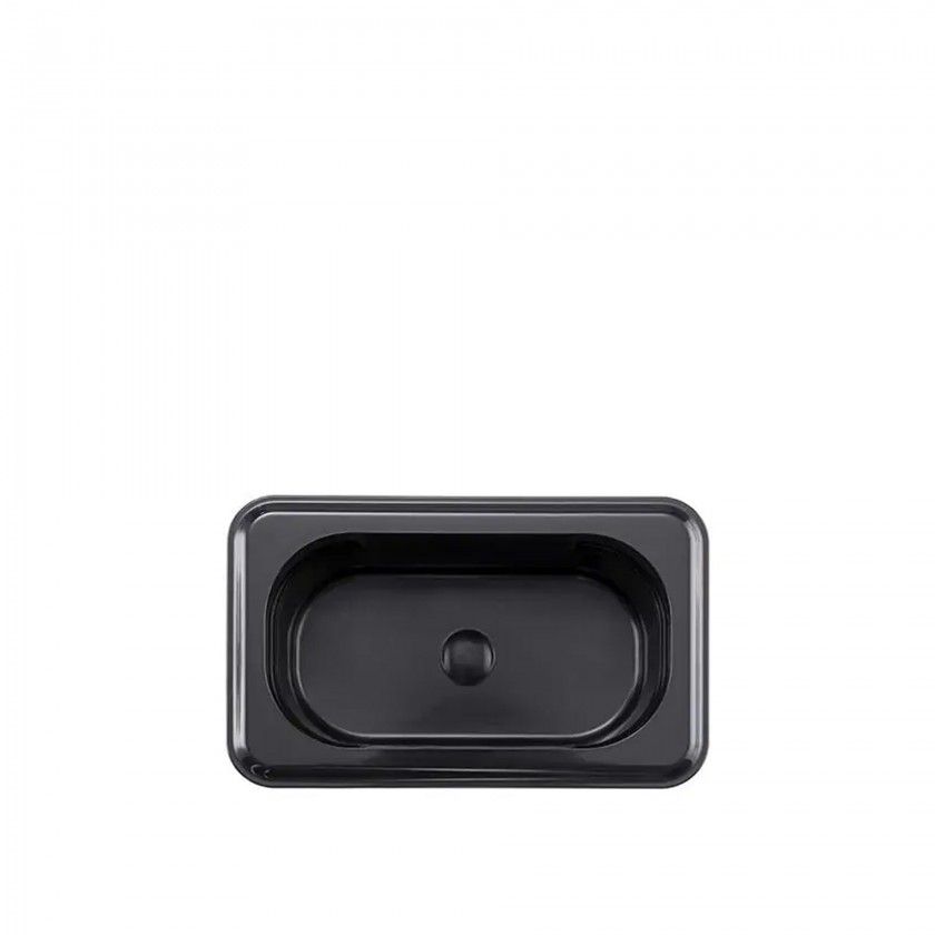 Caixa Abs GN 1/9 NSF Preto 0.9l 17.6X10.8X10cm