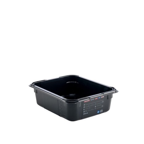 Caixa Abs GN 1/2 NSF Preto 5.95l 32.5X26.5X10cm - Image product