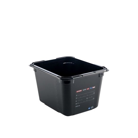 Caixa Abs GN 1/2 NSF Preto 11.35l 32.5X26.5X20cm - Image product