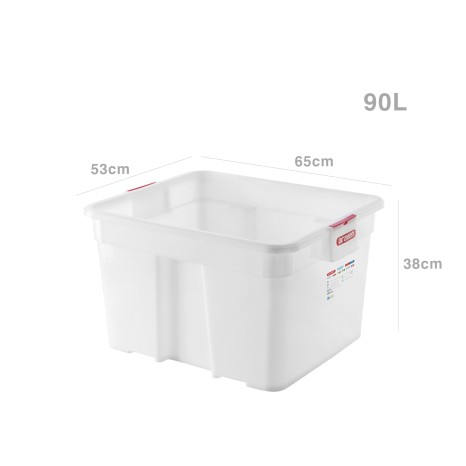 Caixa Abs GN 2/1 NSF Branco 90l 65X53X38cm - Image product