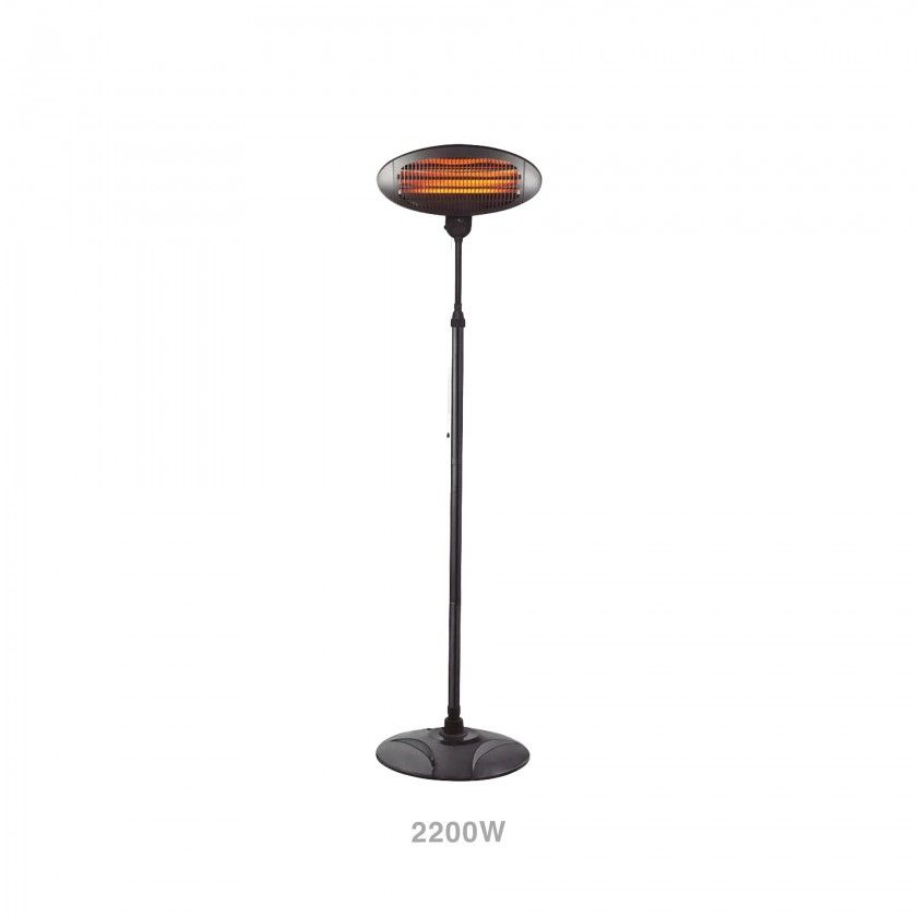 Aquecedor Exterior com Pé 2200W 20/25M3 20X190cm Aquecedor Exterior com Pé 2200W 20/25M3 20X190cm