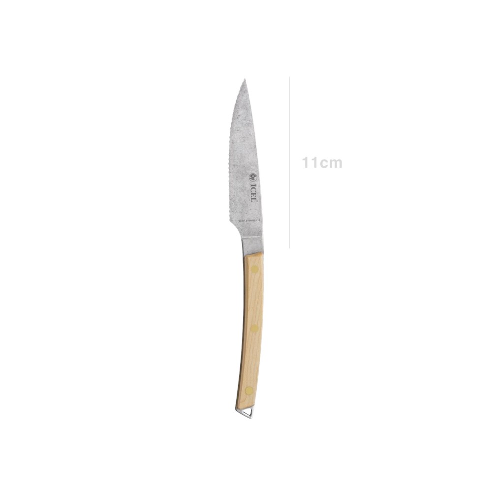 Faca Carne com Serrilha 11cm Pack 4