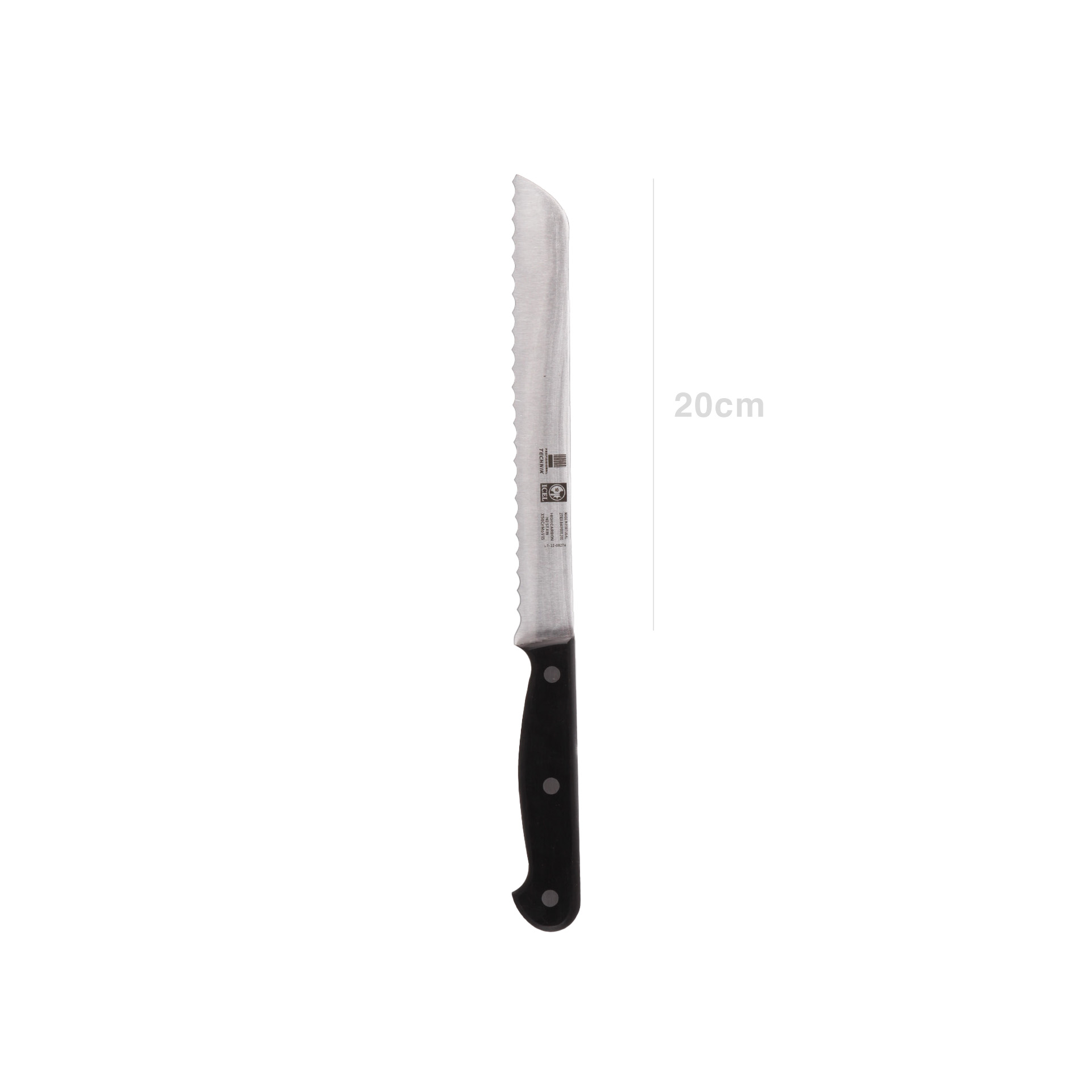 Estojo Facas Icel 6 Peças