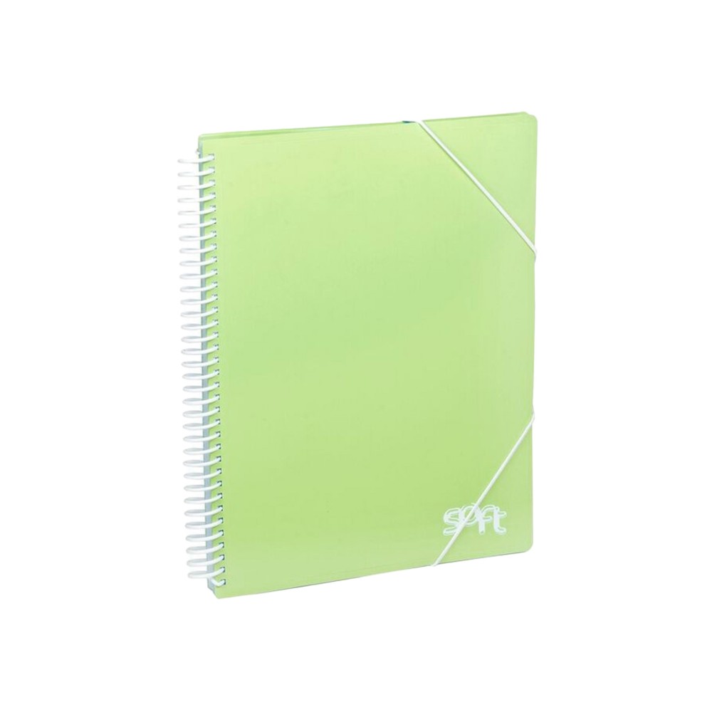 Catálogo Espiral Ingenios A4 40 Folhas Verde
