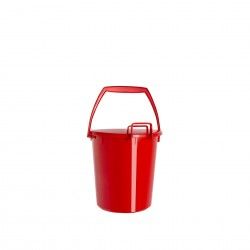 Balde Plstico com Tampa Cor Sortida 15l 29.3X32.5cm