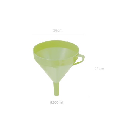 Funil Plástico com Rede 5200ml 26.4X30cm