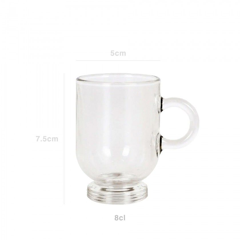 Chávena Café Sentido 8cl 5X7.5cm Chávena Café Sentido 8cl 5X7.5cm