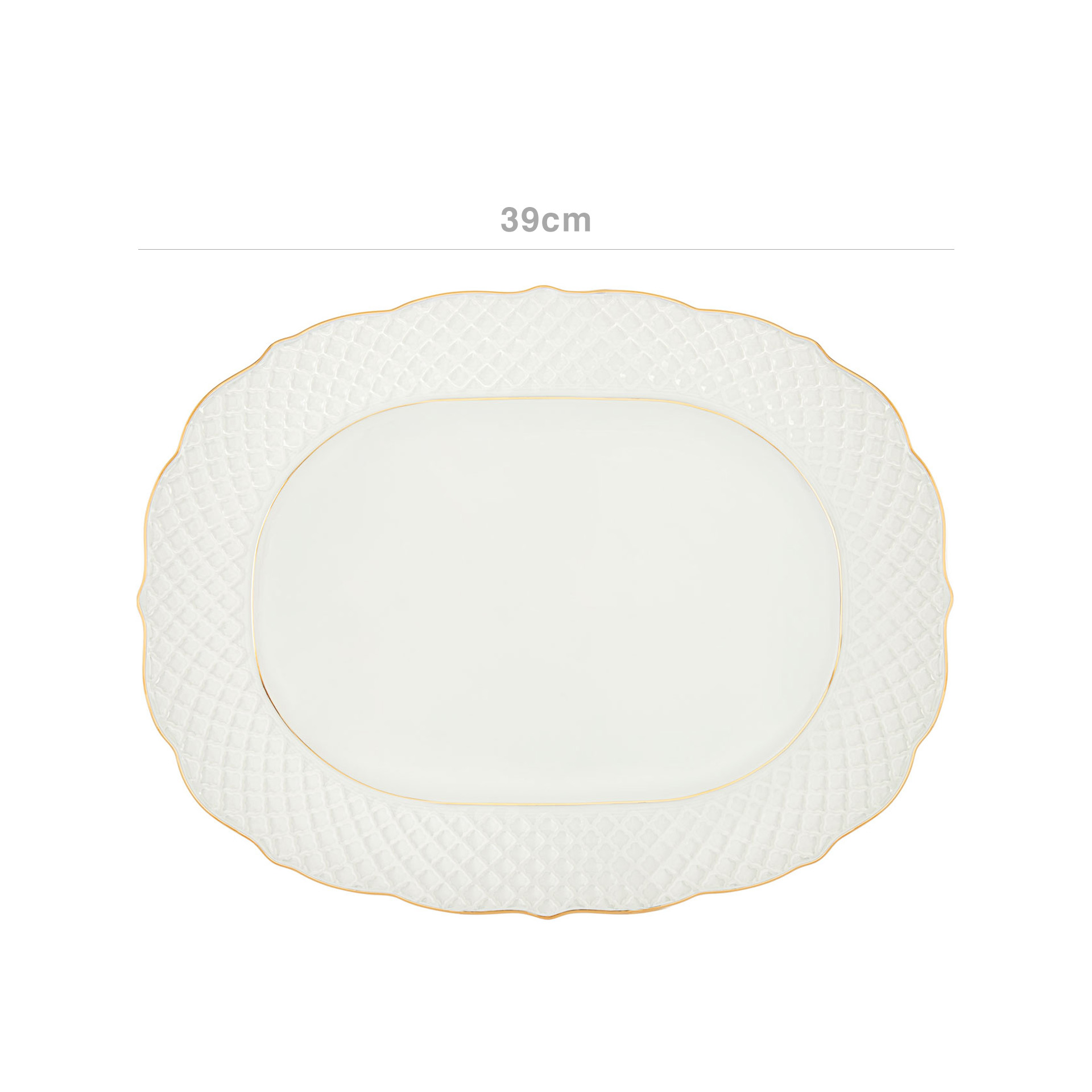 Travessa Empire Gold Oval