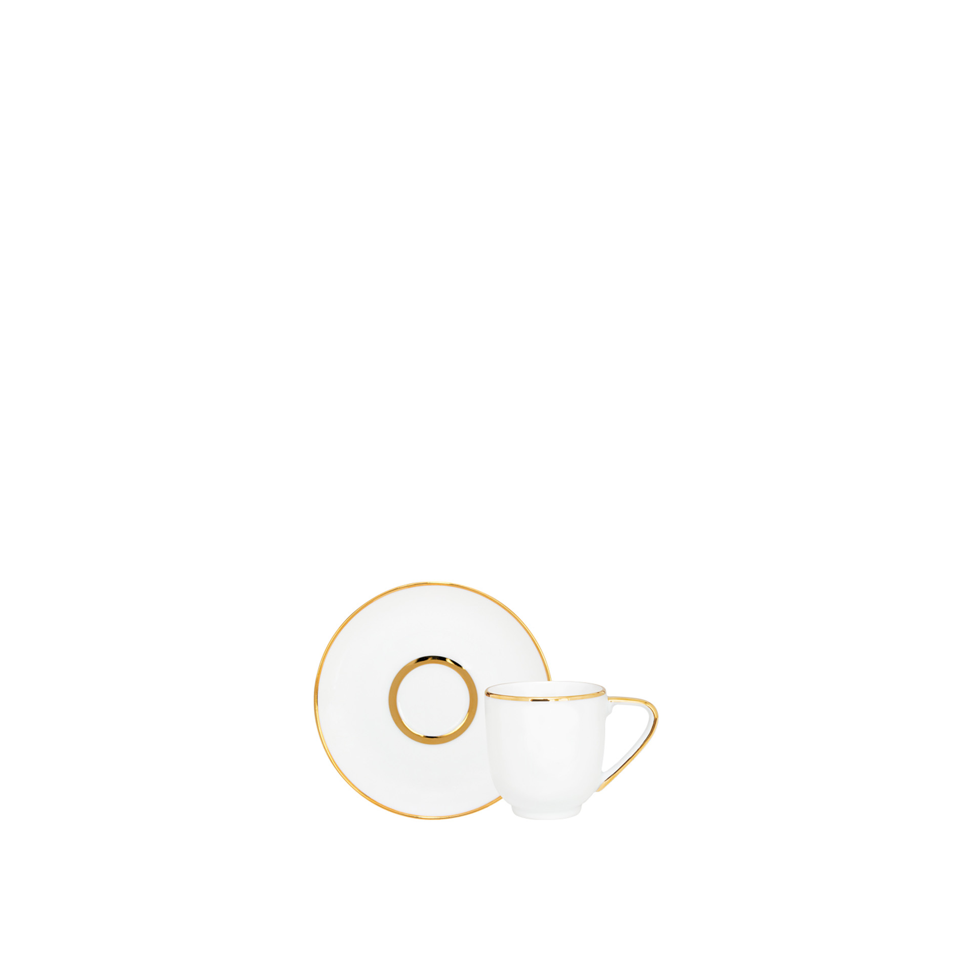 Chávena Café Premium Gold Coupe 10cl