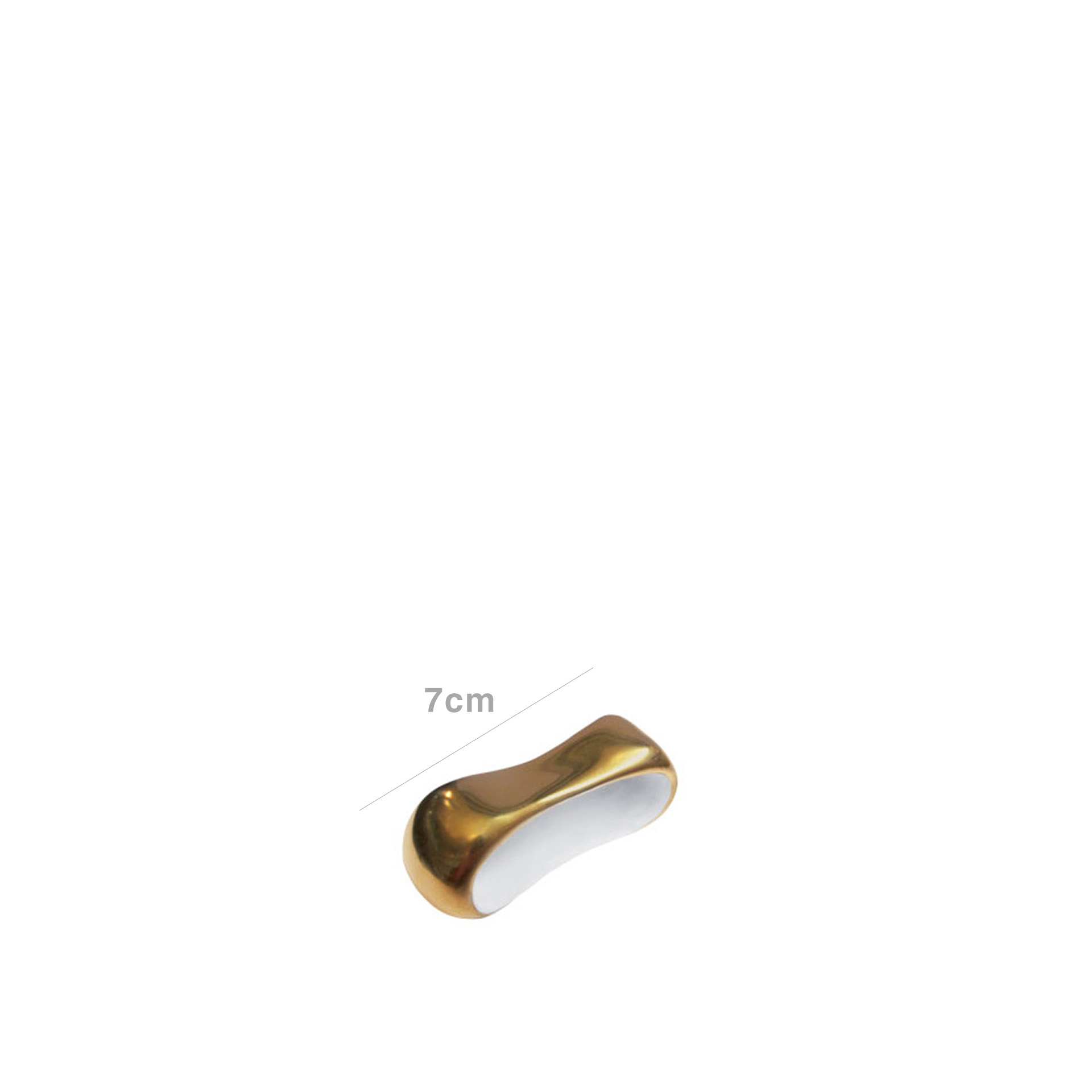 Argola Guardanapos Golden Matt 7cm
