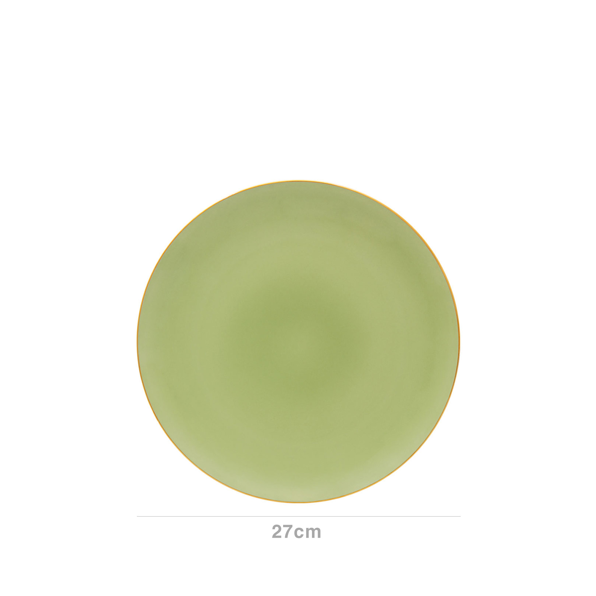 Prato Raso Matcha Peac 27cm