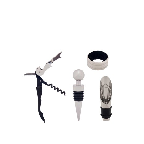 Conjunto Acessórios Vinho 4 Peças - Image product
