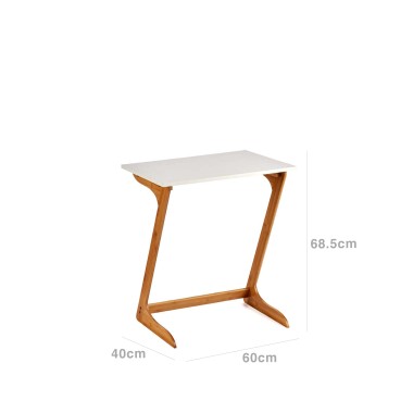Mesa Apoio Bambu 60X40X68.5cm
