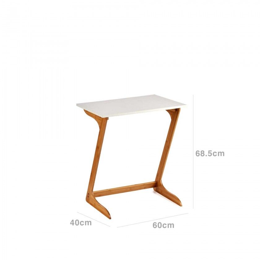 Mesa Apoio Bambu 60X40X68.5cm Mesa Apoio Bambu 60X40X68.5cm