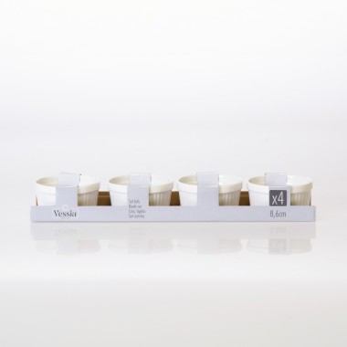 Taça Porcelana Redonda 8.6cm Pack 4